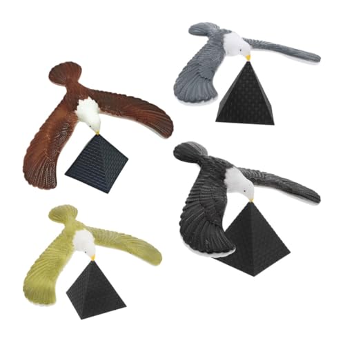 YARNOW 4 Stück Teiliges Balancierender Adler mit Pyramidenständer Lernspielzeug Gleichgewicht Koordination und Wissenschaftlichem Verständnis Retro Design YARNOW 4 Stück Teiliges Balancierender Adler mit Pyramidenständer Lernspielzeug Gleichgewicht Koordination und Wissenschaftlichem Verständnis Retro Design von YARNOW