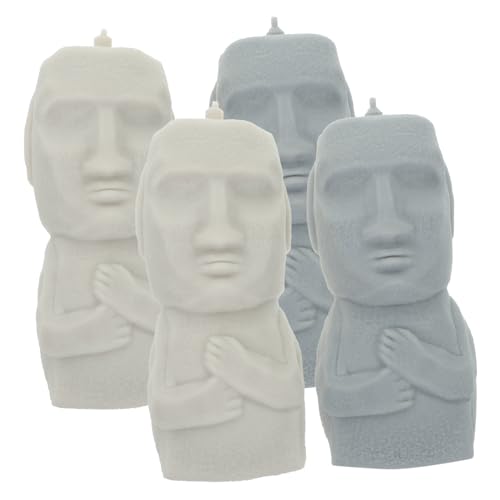 YARNOW 4 Stück Teiliges Moai Squeeze Flexibles Stressabbau für Erwachsene und Sensorisches Handspielzeug zur Stressreduktion Langlebig und Vielseitig Einsetzbar Zufällige Zufällige Farbe YARNOW 4 Stück Teiliges Moai Squeeze Flexibles Stressabbau für Erwachsene und Sensorisches Handspielzeug zur Stressreduktion Langlebig und Vielseitig Einsetzbar Zufällige Zufällige Farbe von YARNOW