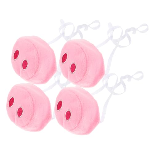 YARNOW 4 Stück Teiliges Niedliche Schweinsnase aus Leichtem Strapazierfähigem Material für Karneval Halloween und Cosplay Realistische Bequeme Tier Requisiten für Party Dekoration und YARNOW 4 Stück Teiliges Niedliche Schweinsnase aus Leichtem Strapazierfähigem Material für Karneval Halloween und Cosplay Realistische Bequeme Tier Requisiten für Party Dekoration und von YARNOW