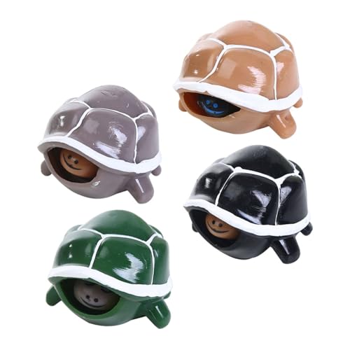 YARNOW 4 Stück Teiliges Stressspielzeug Turtle Toy zum Drücken Druckabbau für Erwachsene und Vielseitiges Entspannungs Sensorikspielzeug Gemischte Farben Anti Stress YARNOW 4 Stück Teiliges Stressspielzeug Turtle Toy zum Drücken Druckabbau für Erwachsene und Vielseitiges Entspannungs Sensorikspielzeug Gemischte Farben Anti Stress von YARNOW