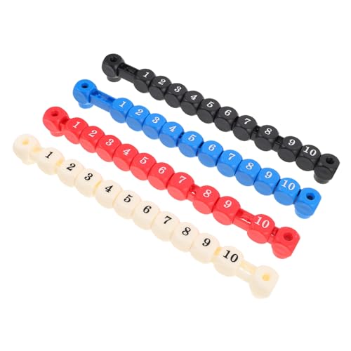 YARNOW 4 Stück Teiliges Tischfußball scorekeeper Tragbarer Leichter Kunststoff zähler für Tischkicker Kompakt und Robust für Zuhause Büro und Partys Präzise Punktezählung für Foosball YARNOW 4 Stück Teiliges Tischfußball scorekeeper Tragbarer Leichter Kunststoff zähler für Tischkicker Kompakt und Robust für Zuhause Büro und Partys Präzise Punktezählung für Foosball von YARNOW