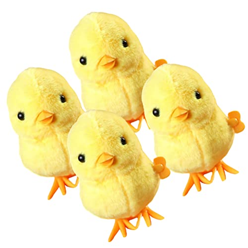 YARNOW 4 Stück Teiliges Wind Up Küken aus Weichem Plüsch Springende Aufziehhühner für Kindergeburtstag Pädagogisches Party Favor Fördert Fähigkeiten und Farberkennung YARNOW 4 Stück Teiliges Wind Up Küken aus Weichem Plüsch Springende Aufziehhühner für Kindergeburtstag Pädagogisches Party Favor Fördert Fähigkeiten und Farberkennung von YARNOW