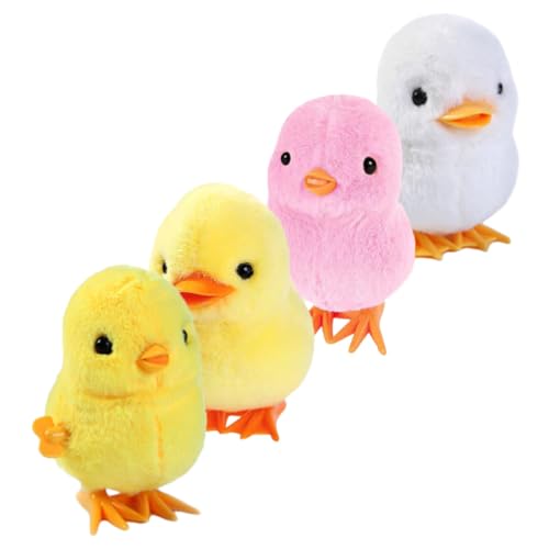 YARNOW 4 Stück Teiliges Wind up Küken Entenspielzeug Cartoon Aufziehspielzeug für Fördert Feinmotorik und Intelligenz für Unterhaltung und Partys YARNOW 4 Stück Teiliges Wind up Küken Entenspielzeug Cartoon Aufziehspielzeug für Fördert Feinmotorik und Intelligenz für Unterhaltung und Partys von YARNOW