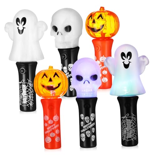 YARNOW 6 Stück Flash-Stick drinnen Stöcke Geist beängstigend Zauberstab leuchten halloween leuchten Halloween-Leuchtstab -Taschenlampe -Blitzstäbe Plastik YARNOW 6 Stück Flash-Stick drinnen Stöcke Geist beängstigend Zauberstab leuchten halloween leuchten Halloween-Leuchtstab -Taschenlampe -Blitzstäbe Plastik von YARNOW