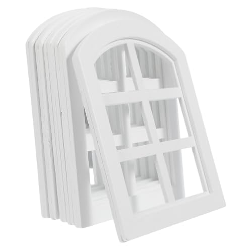 YARNOW 6 Stück Maßstab Detailreiche Kleine Fensterrahmen für DIY-projekte Vielseitige Puppenhausmöbel-zubehör zur Realistischen Dekoration YARNOW 6 Stück Maßstab Detailreiche Kleine Fensterrahmen für DIY-projekte Vielseitige Puppenhausmöbel-zubehör zur Realistischen Dekoration von YARNOW