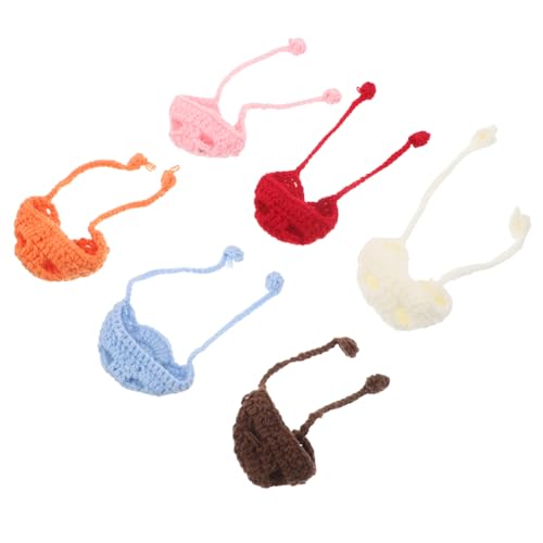 YARNOW 6stücke Mini-strickmützen Für Puppenköpfe Garn-Kopfbedeckungen Für Bastelfiguren DIY-Accessoires Als Weihnachts Oder Alltagsschmuck YARNOW 6stücke Mini-strickmützen Für Puppenköpfe Garn-Kopfbedeckungen Für Bastelfiguren DIY-Accessoires Als Weihnachts Oder Alltagsschmuck von YARNOW