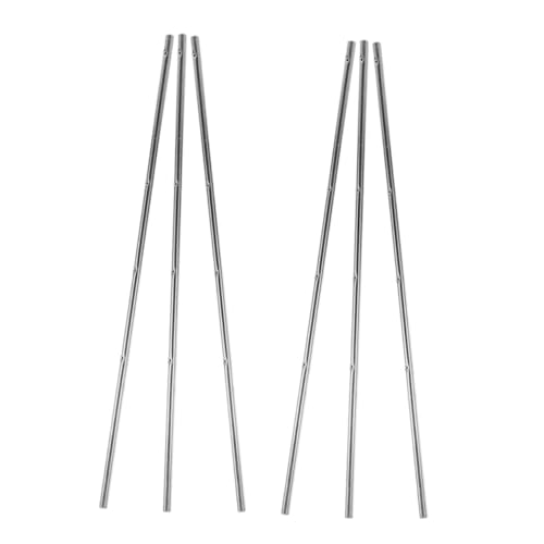 YARNOW 6 Stück Teiliges Foosball-eisenträger mit Schutzkappen Robuste Fußballtisch Ersatzstangen Einfache Montage Kompatibel für Erwachsene für Tischkicker Reparatur und Heimspielspaß YARNOW 6 Stück Teiliges Foosball-eisenträger mit Schutzkappen Robuste Fußballtisch Ersatzstangen Einfache Montage Kompatibel für Erwachsene für Tischkicker Reparatur und Heimspielspaß von YARNOW