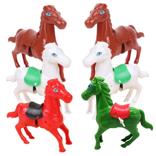 YARNOW 6 Stück Teiliges Wind up Pferde Kleine Lustige Spielzeugpferde für Kindergeburtstag Partygeschenke Zufällige Farben Kreatives Geschenk für Jungen und Mädchen Zufällige Farbe YARNOW 6 Stück Teiliges Wind up Pferde Kleine Lustige Spielzeugpferde für Kindergeburtstag Partygeschenke Zufällige Farben Kreatives Geschenk für Jungen und Mädchen Zufällige Farbe von YARNOW