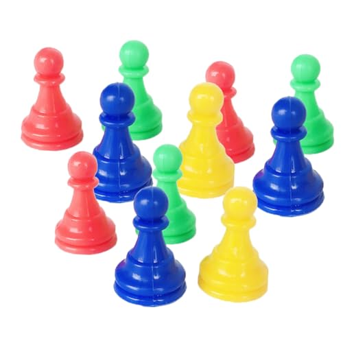 YARNOW 64 Stück Teiliges Schachspiel Kunststoff Ersatzfiguren Schachspiel Zubehör für Lernspiel Schachbrett Spielsteine Kunststoff Pegs YARNOW 64 Stück Teiliges Schachspiel Kunststoff Ersatzfiguren Schachspiel Zubehör für Lernspiel Schachbrett Spielsteine Kunststoff Pegs von YARNOW