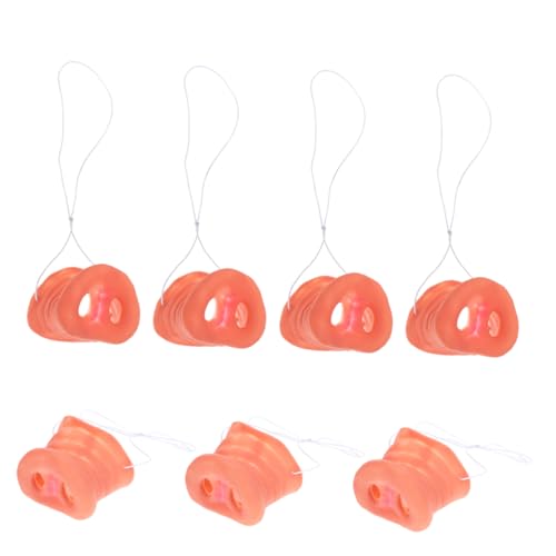 YARNOW 7stücke Künstliche Schweineschnauze Mit Gummiband DIY-tierschnauze Für Cosplay Halloween-kostümzubehör Tierschnauze Aus Leichten Materialien Wiederverwendbare Tiermaul-Maske YARNOW 7stücke Künstliche Schweineschnauze Mit Gummiband DIY-tierschnauze Für Cosplay Halloween-kostümzubehör Tierschnauze Aus Leichten Materialien Wiederverwendbare Tiermaul-Maske von YARNOW