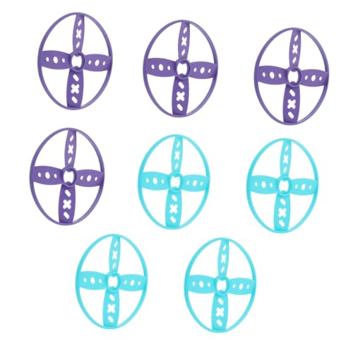 YARNOW 8 Stück Teiliges Flying Disc aus Robustem Kunststoff Interaktives Outdoor Wurfspielzeug für Familienspaß Motorischen Fähigkeiten Tragbar und Langlebig YARNOW 8 Stück Teiliges Flying Disc aus Robustem Kunststoff Interaktives Outdoor Wurfspielzeug für Familienspaß Motorischen Fähigkeiten Tragbar und Langlebig von YARNOW