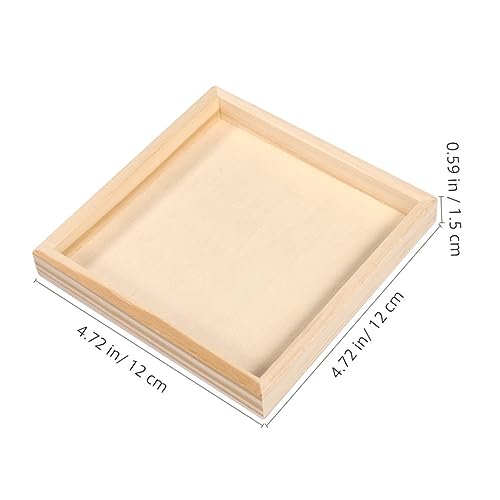 YARNOW 8 Stück Teiliges Holz Puzzle Aufbewahrungstrays aus Umweltfreundlichem Material Robust und Glatt Speziell für Würfelpuzzle Fördert Ordentliche Spielzeugaufbewahrung bei Kindern YARNOW 8 Stück Teiliges Holz Puzzle Aufbewahrungstrays aus Umweltfreundlichem Material Robust und Glatt Speziell für Würfelpuzzle Fördert Ordentliche Spielzeugaufbewahrung bei Kindern von YARNOW