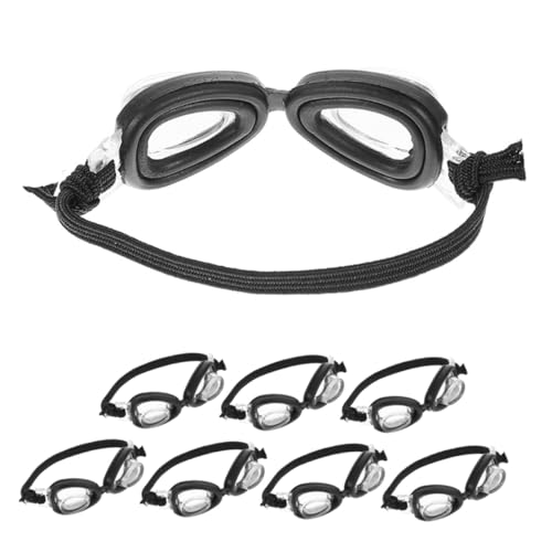 YARNOW 8 Stück Teiliges Mini Schwimmbrillen Puppen aus Stabilem Kunststoff Modische Mini-schwimmbrillen als Dollhouse Zubehör Kompakt und Leicht für Puppen-Dekoration und Fotoshootings YARNOW 8 Stück Teiliges Mini Schwimmbrillen Puppen aus Stabilem Kunststoff Modische Mini-schwimmbrillen als Dollhouse Zubehör Kompakt und Leicht für Puppen-Dekoration und Fotoshootings von YARNOW