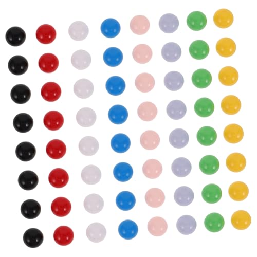 YARNOW 80 Stück Teiliges Einfarbige Spielkugeln aus Solidem Sicheres Mathe Lernspielzeug für Farbige Murmeln Kreativität und Problemlösung YARNOW 80 Stück Teiliges Einfarbige Spielkugeln aus Solidem Sicheres Mathe Lernspielzeug für Farbige Murmeln Kreativität und Problemlösung von YARNOW