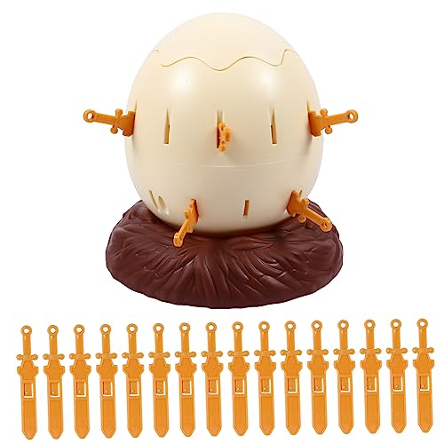 YARNOW Chick Roulette mit Schwertern Interaktives Piraten Brettspiel für Lustiges Familienspiel für Spieler für Partys und Kinderunterhaltung YARNOW Chick Roulette mit Schwertern Interaktives Piraten Brettspiel für Lustiges Familienspiel für Spieler für Partys und Kinderunterhaltung von YARNOW