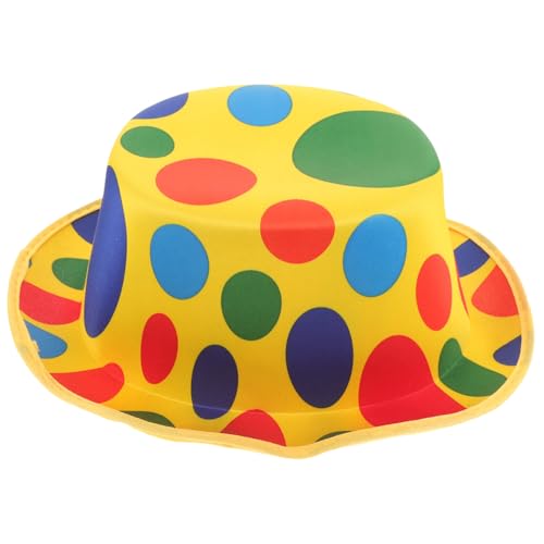 YARNOW Clownhut Cosplay Bühnenhut Unisex Atmungsaktiv Leicht Verstellbar Für Karneval Kostüm Party Aufführung YARNOW Clownhut Cosplay Bühnenhut Unisex Atmungsaktiv Leicht Verstellbar Für Karneval Kostüm Party Aufführung von YARNOW