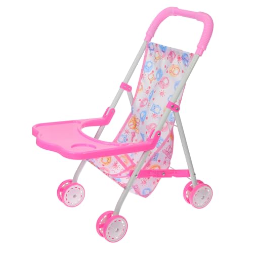 YARNOW Faltbarer Puppenwagen Kinderwagen für Mädchen Stabiles Metallgestell Kompakt Klappbar Süßes Design für Rollenspiel und YARNOW Faltbarer Puppenwagen Kinderwagen für Mädchen Stabiles Metallgestell Kompakt Klappbar Süßes Design für Rollenspiel und von YARNOW
