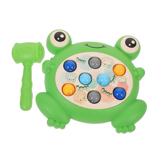YARNOW Frosch Hammerspiel Pounding aus Kunststoff für Interaktives Lernspiel Motorik Aufmerksamkeit und Logischem Denken für Jungen und Mädchen YARNOW Frosch Hammerspiel Pounding aus Kunststoff für Interaktives Lernspiel Motorik Aufmerksamkeit und Logischem Denken für Jungen und Mädchen von YARNOW