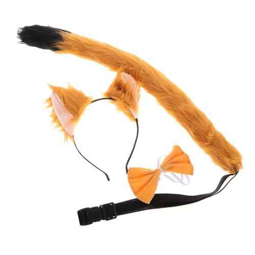 YARNOW Fuchsohren Stirnband Set aus Weißem Kunstpelz Kopfband mit Sanft und Bequem für Halloween Cosplay Faschingskostüme und Tierkostüme YARNOW Fuchsohren Stirnband Set aus Weißem Kunstpelz Kopfband mit Sanft und Bequem für Halloween Cosplay Faschingskostüme und Tierkostüme von YARNOW
