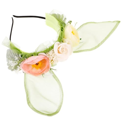 YARNOW Grüner Hasenohren Haarreif für Mädchen Niedlicher Cosplay Kopfschmuck mit Verstellbarem Bequemem Sitz Leichter Kaninchenohren Stirnband für Karneval Ostern Partys und Fotografie YARNOW Grüner Hasenohren Haarreif für Mädchen Niedlicher Cosplay Kopfschmuck mit Verstellbarem Bequemem Sitz Leichter Kaninchenohren Stirnband für Karneval Ostern Partys und Fotografie von YARNOW