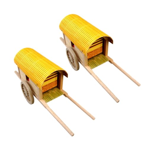 YARNOW Holz Miniatur Antikes Kutschenmodell Dekorativer Haushalts schreibtischschmuck Retro Holzkarre Geschenk für Holzhandwerksliebhaber Vintage Wohnaccessoire YARNOW Holz Miniatur Antikes Kutschenmodell Dekorativer Haushalts schreibtischschmuck Retro Holzkarre Geschenk für Holzhandwerksliebhaber Vintage Wohnaccessoire von YARNOW