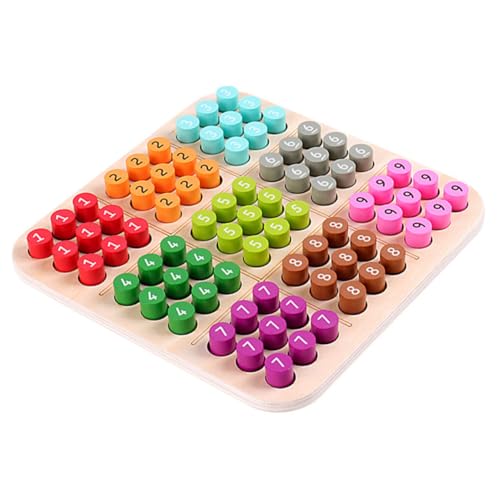 YARNOW Holz Steckspiel Sudoku brettspiel für Ab Jahren Lernspielzeug Gedächtnis und Geschicklichkeit Tragbar und Kompakt Gesellschaftsspiel für Frühe Bildung YARNOW Holz Steckspiel Sudoku brettspiel für Ab Jahren Lernspielzeug Gedächtnis und Geschicklichkeit Tragbar und Kompakt Gesellschaftsspiel für Frühe Bildung von YARNOW