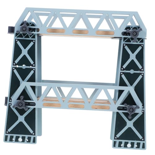 YARNOW Holz spielzeugeisenbahn brücke aus Stabilem Holz Abnehmbar Doppeltstöckig Pädagogisches Schienenzubehör für Kleinkinder Fördert Motorik und Kreatives YARNOW Holz spielzeugeisenbahn brücke aus Stabilem Holz Abnehmbar Doppeltstöckig Pädagogisches Schienenzubehör für Kleinkinder Fördert Motorik und Kreatives von YARNOW
