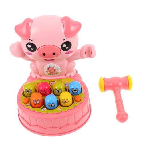 YARNOW Interaktives Pounding Toy mit Bunten Figuren Lernspielzeug Hammer für Jungen Mädchen Fördert Hand-Auge-koordination Muskelstärkung und Kognitive Entwicklung bei Kleinkindern YARNOW Interaktives Pounding Toy mit Bunten Figuren Lernspielzeug Hammer für Jungen Mädchen Fördert Hand-Auge-koordination Muskelstärkung und Kognitive Entwicklung bei Kleinkindern von YARNOW
