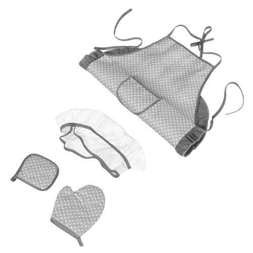 YARNOW Kinderschürze und Kochmütze Set für Teiliges Kochkostüm mit Hut und Zubehör für Kreatives Rollenspiel und Backen für Jungen YARNOW Kinderschürze und Kochmütze Set für Teiliges Kochkostüm mit Hut und Zubehör für Kreatives Rollenspiel und Backen für Jungen von YARNOW