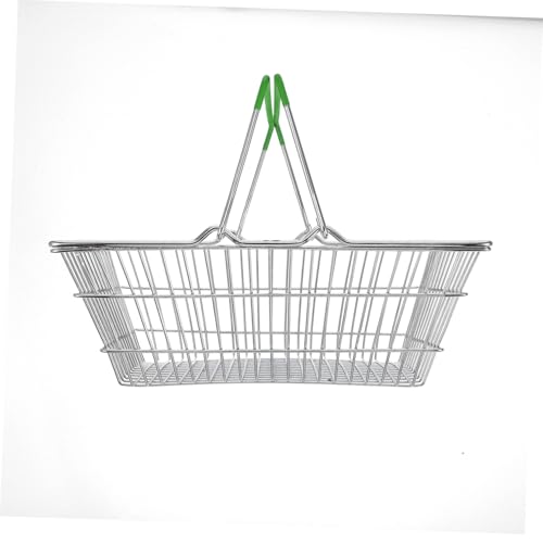 YARNOW Mini Einkaufskorb aus Robustem mit Griff Kindgerechtes für Jungen und Mädchen Fördert Spielerisches Lernen und Soziale Fähigkeiten für Kaufladen und Rollenspiele Grün Groß YARNOW Mini Einkaufskorb aus Robustem mit Griff Kindgerechtes für Jungen und Mädchen Fördert Spielerisches Lernen und Soziale Fähigkeiten für Kaufladen und Rollenspiele Grün Groß von YARNOW