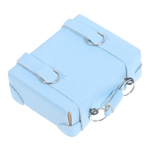 YARNOW Mini Reisekoffer Für Miniaturkoffer Puppenhauskoffer Miniatur Vintage Koffer Gepäckkoffer Puppenhaus Minikoffer Mini Haus Reisekoffer Himmelblau YARNOW Mini Reisekoffer Für Miniaturkoffer Puppenhauskoffer Miniatur Vintage Koffer Gepäckkoffer Puppenhaus Minikoffer Mini Haus Reisekoffer Himmelblau von YARNOW