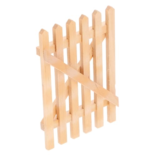 YARNOW Miniatur Holz Zaun Miniaturzaun Gartenzaun Puppenhaus Dekoration DIY Micro Landschaft Zubehör Sicher Langlebig für Miniatur Bauernhof und Handwerk YARNOW Miniatur Holz Zaun Miniaturzaun Gartenzaun Puppenhaus Dekoration DIY Micro Landschaft Zubehör Sicher Langlebig für Miniatur Bauernhof und Handwerk von YARNOW