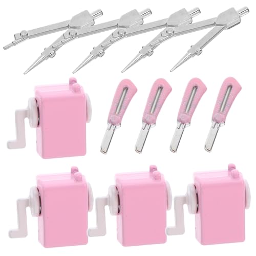 YARNOW Miniatur Kompass Mini Anspitzer Mini Bastelmesser Realistische Puppenhaus Werkzeuge Kompakt Detailreich für Puppenhaus Deko und Fotorequisiten YARNOW Miniatur Kompass Mini Anspitzer Mini Bastelmesser Realistische Puppenhaus Werkzeuge Kompakt Detailreich für Puppenhaus Deko und Fotorequisiten von YARNOW