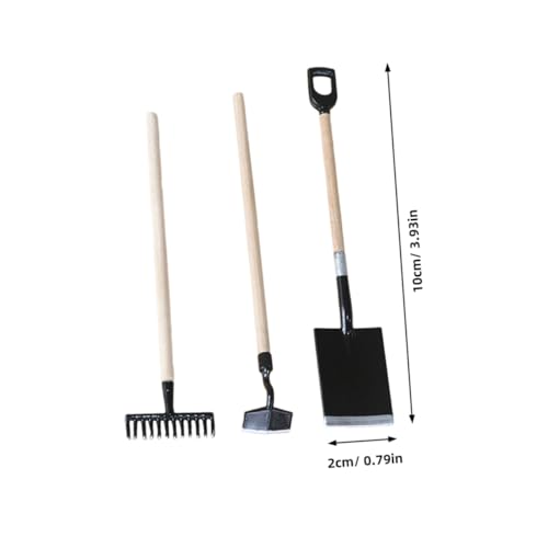 YARNOW Miniaturwerkzeuge Für Puppenhäuser Gartengeräte Bauernhofwerkzeugsatz Mini-rechen Mini-schaufelmodell Puppenhauszubehör Mini-Spielzeug Gartenszenendekor Mikro-gartendekor YARNOW Miniaturwerkzeuge Für Puppenhäuser Gartengeräte Bauernhofwerkzeugsatz Mini-rechen Mini-schaufelmodell Puppenhauszubehör Mini-Spielzeug Gartenszenendekor Mikro-gartendekor von YARNOW