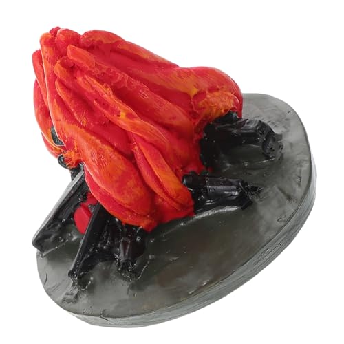 YARNOW Modell aus Kunstharz Dekoratives Feuer Accessoire für Puppenhäuser Tragbares und Langlebiges Feuer Element zur Verbesserung YARNOW Modell aus Kunstharz Dekoratives Feuer Accessoire für Puppenhäuser Tragbares und Langlebiges Feuer Element zur Verbesserung von YARNOW