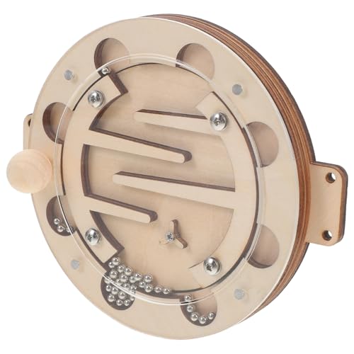 YARNOW Montessori Holz Busy Board mit Kugel Labyrinth Motorisches Lernspielzeug für Kleinkinder Jahre Tragbares DIY Maze Spiel Feinmotorik und Kreativität YARNOW Montessori Holz Busy Board mit Kugel Labyrinth Motorisches Lernspielzeug für Kleinkinder Jahre Tragbares DIY Maze Spiel Feinmotorik und Kreativität von YARNOW