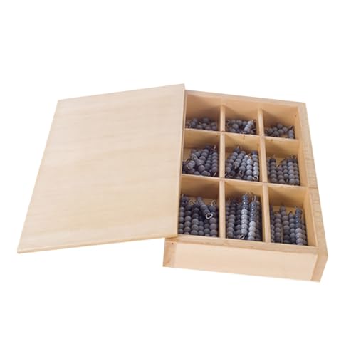 YARNOW Montessori Holz Perlen Zählstäbchen für Pädagogisches Lernspielzeug Sicher und Langlebig Fördert Feinmotorik und Mathematisches Verständnis Vorschulspielzeug YARNOW Montessori Holz Perlen Zählstäbchen für Pädagogisches Lernspielzeug Sicher und Langlebig Fördert Feinmotorik und Mathematisches Verständnis Vorschulspielzeug von YARNOW
