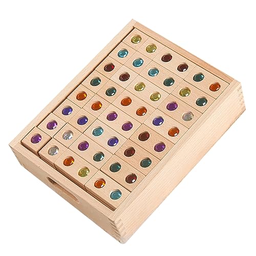 YARNOW Puzzle Spielzeug Aus Holz Pädagogisches Konstruktionsspielzeug Für Kreative Junge Mädchen Mit Ungiftigen Materialien Fördert Fantasie Und Motorische Fähigkeiten Für Frühes YARNOW Puzzle Spielzeug Aus Holz Pädagogisches Konstruktionsspielzeug Für Kreative Junge Mädchen Mit Ungiftigen Materialien Fördert Fantasie Und Motorische Fähigkeiten Für Frühes von YARNOW