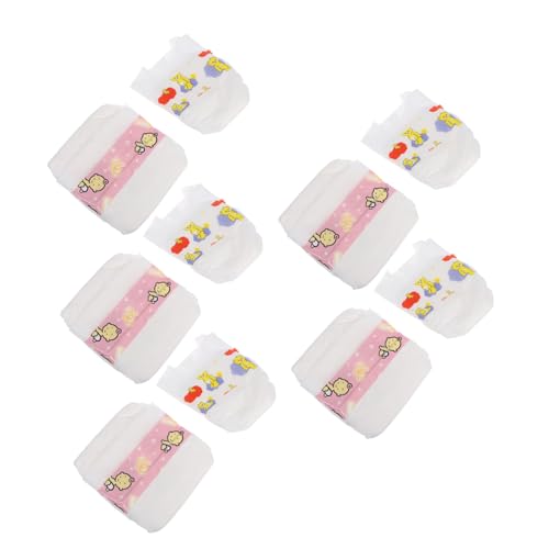 YARNOW Realistische Puppenwindeln Wiederverwendbare Mini Puppenunterwäsche Weiches Material Neugeborenen Puppenzubehör Für Simulationsspielzeug Und Rollenspiele YARNOW Realistische Puppenwindeln Wiederverwendbare Mini Puppenunterwäsche Weiches Material Neugeborenen Puppenzubehör Für Simulationsspielzeug Und Rollenspiele von YARNOW