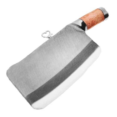 YARNOW Streichhandtasche Aus Plüsch Im Stil Eines Küchenmessers Kleine Geldbörse Für Damen Mit Reißverschluss Cartoon-geldbörse Als Aufbewahrungstasche Für Handy Und Münzgeld YARNOW Streichhandtasche Aus Plüsch Im Stil Eines Küchenmessers Kleine Geldbörse Für Damen Mit Reißverschluss Cartoon-geldbörse Als Aufbewahrungstasche Für Handy Und Münzgeld von YARNOW