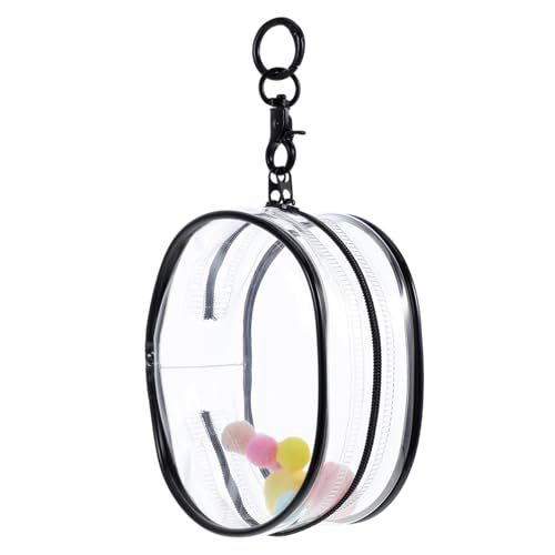 YARNOW PVC Transparente Puppenaufbewahrungstasche für Mini-Figuren Tragbare und Hängende Vitrine Reißverschluss und Schlüsselanhänger für Spielzeugorganisation Präsentation YARNOW PVC Transparente Puppenaufbewahrungstasche für Mini-Figuren Tragbare und Hängende Vitrine Reißverschluss und Schlüsselanhänger für Spielzeugorganisation Präsentation von YARNOW