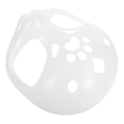 YARNOW Unbemalte Weiße Fursuit Kopf Basis Weiches Fell Kostümmaske DIY Blank Tiermasken Cosplay Zubehör für Halloween Karneval Maskenball Party YARNOW Unbemalte Weiße Fursuit Kopf Basis Weiches Fell Kostümmaske DIY Blank Tiermasken Cosplay Zubehör für Halloween Karneval Maskenball Party von YARNOW