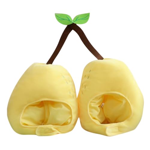 YARNOW Witzige Doppelte Birnen-kopfbedeckung für Leichtes Wiederverwendbares Party-hut-accessoire für Erwachsene für Geburtstagsfeiern Kostümspiele und Bühnenauftritte YARNOW Witzige Doppelte Birnen-kopfbedeckung für Leichtes Wiederverwendbares Party-hut-accessoire für Erwachsene für Geburtstagsfeiern Kostümspiele und Bühnenauftritte von YARNOW