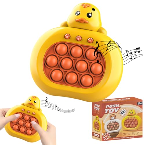 YATOSEEN Quick Push Game Fidget Toys Pro für Kinder und Erwachsene, Handheld Push Bubble Stress Leuchtspielzeug, Pop Handheld-Spiel, Anti Angst Autismus Squeeze-Sensorspielzeug für Kinder von YATOSEEN