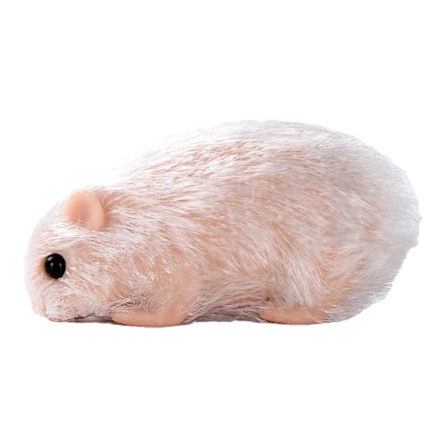 Reborn Hamsterpuppe, Mini-Spielzeug, Hamster, weich, 5 Zoll (12,7 cm), kreativ, handgefertigt, elastisches Tier-Spielzeug für Mädchen, Jungen und Erwachsene von YAVQVIN