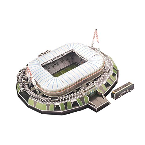 Fußballstadion 3D-Modell | Fußballstadion 3D-Modellbausätze | Stadion 3D-Puzzle | Montagespielzeug für kreativen und lehrreichen Spaß, ideal für Erwachsene und Männer von YAVQVIN
