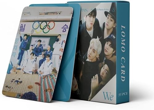 BTS Bangtan Lomo Karten "WE" Special 8 Ourselves We Album Photocards Geschenk für Fan, 55 Stück von YAzgan