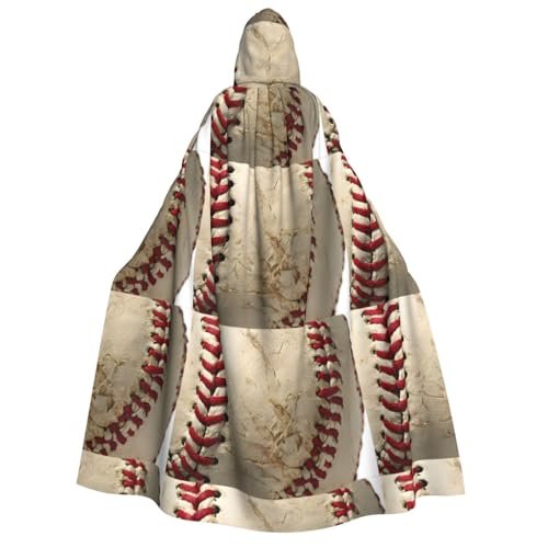 YBAOFU Halloween Zauberer Hexe Mit Kapuze Robe Mantel, Weihnachten Hoodies Cape Cosplay für Mode Männer Frauen Urlaub Bevorzugungen Partybedarf Kleider Kleidung Kostüm - Baseball von YBAOFU