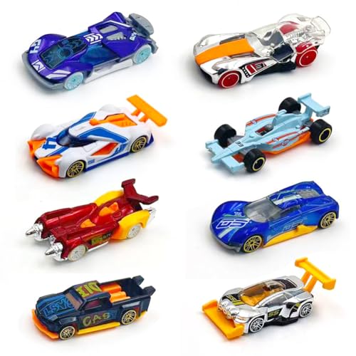 YCFAIIKG 8pcs Mini Auto Spielzeug, Car Spielzeugauto Set, Kleines Modellauto für Kinder, Mini Modellauto für Jungen Mädchen Kinder Kinderspielzeug Fahrzeuge von YCFAIIKG