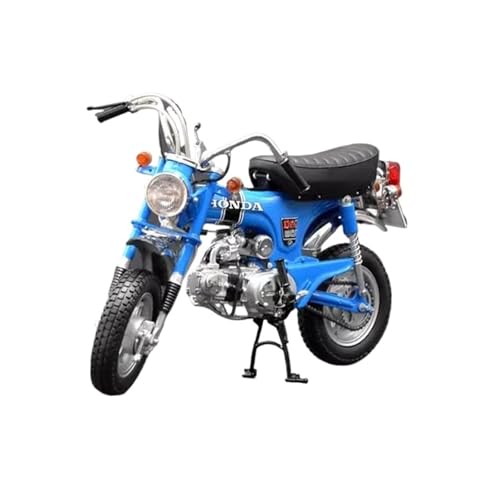 Motorrad in Limitierter Auflage 1:10 Für EBBRO Giraffe DAX ST50 1969 Simulation Legierung Motorrad Modell Statische Souvenir Sammlung Hobby Souvenir(Blue) von YCNXEB